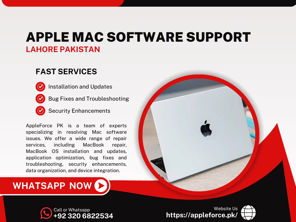 Apple Mac Software Support in Lahore PK