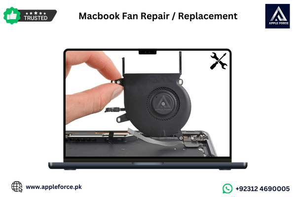 Macbook Fan repair : Replacement