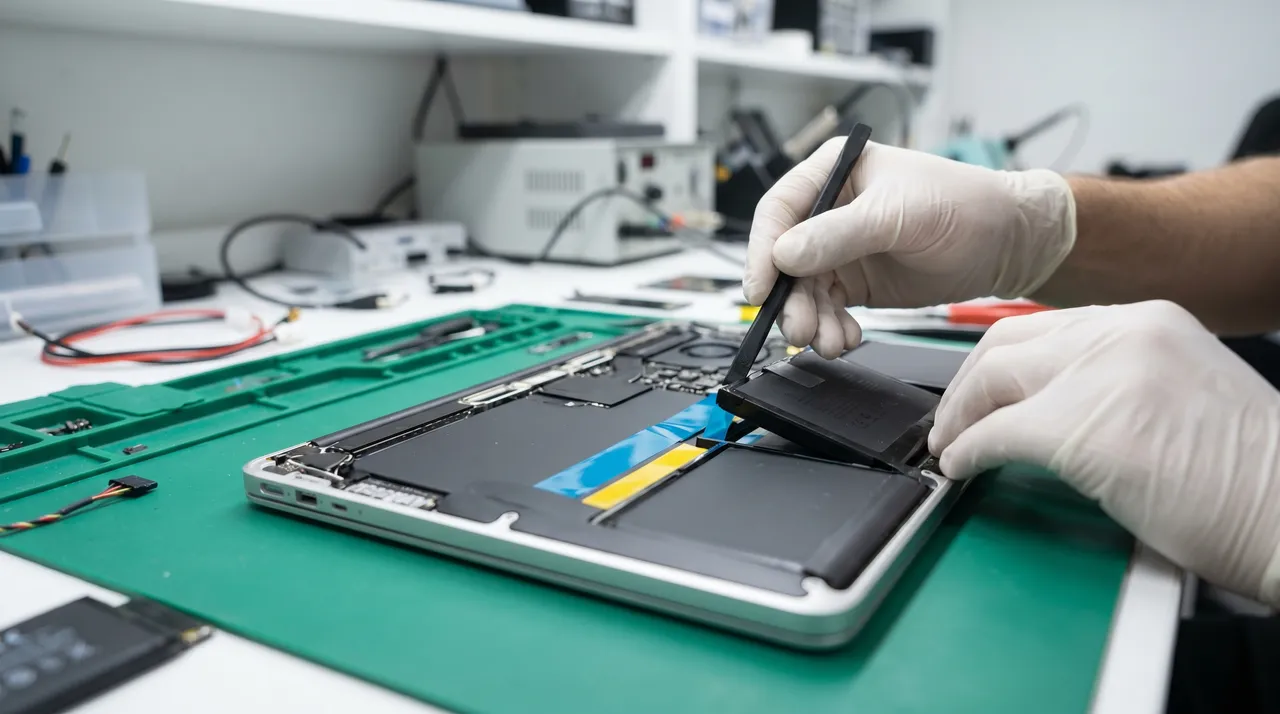 MacBook battery replacement service AppleForce