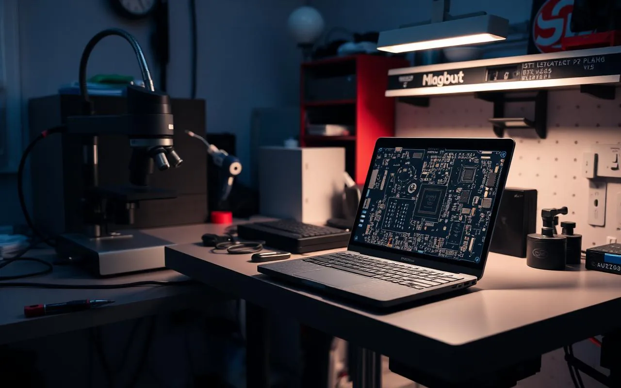 AppleForce board-level MacBook repair lab Lahore