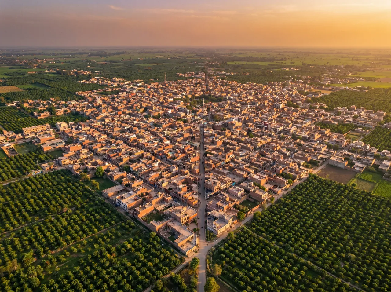 MacBook repair Sargodha · aerial view of Sargodha and its citrus orchards · insured mail-in service to AppleForce Lahore