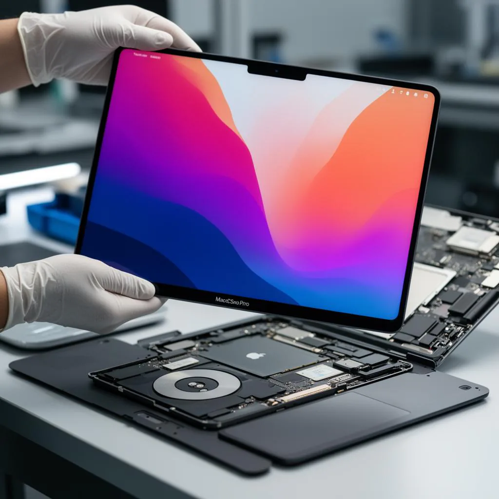 MacBook screen replacement service AppleForce Lahore