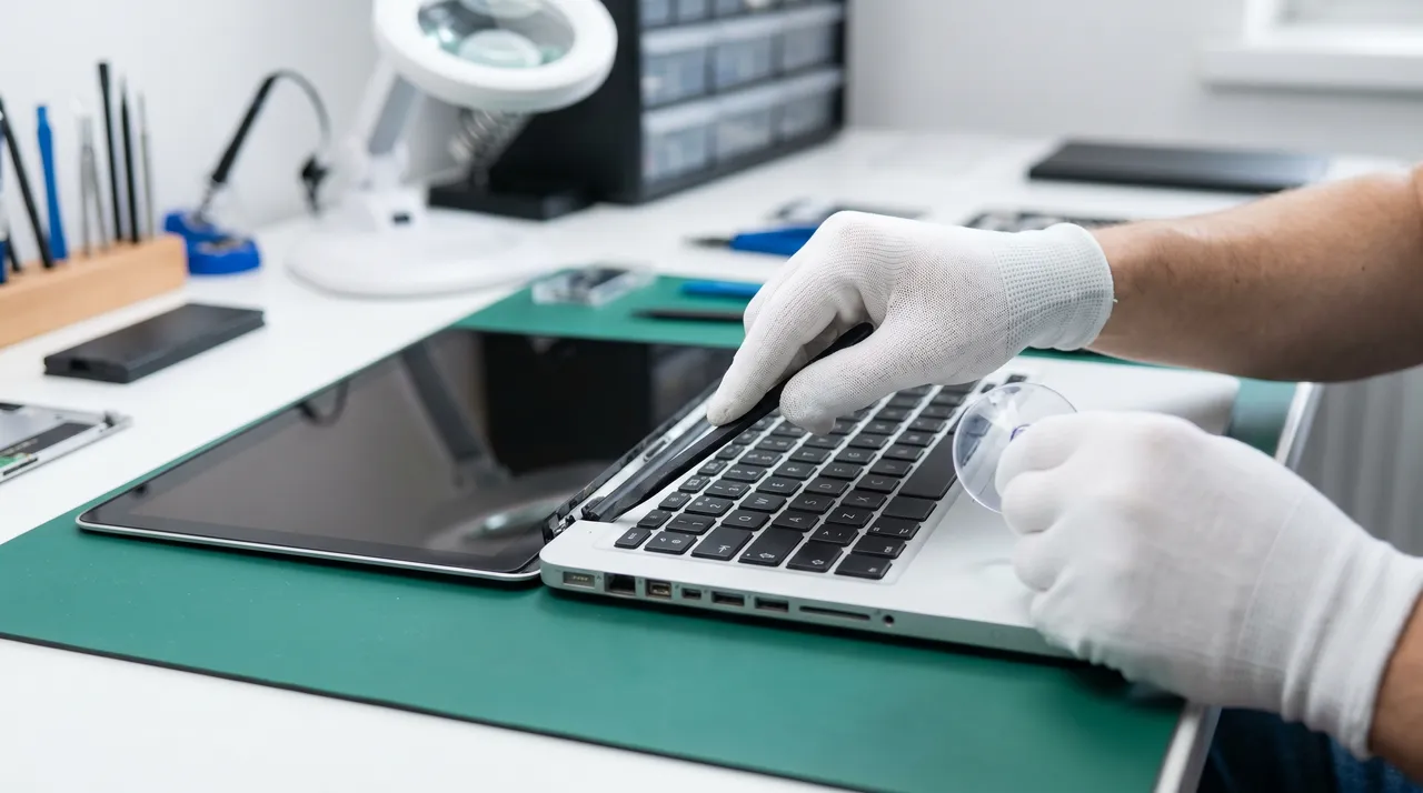 MacBook screen replacement service AppleForce Lahore