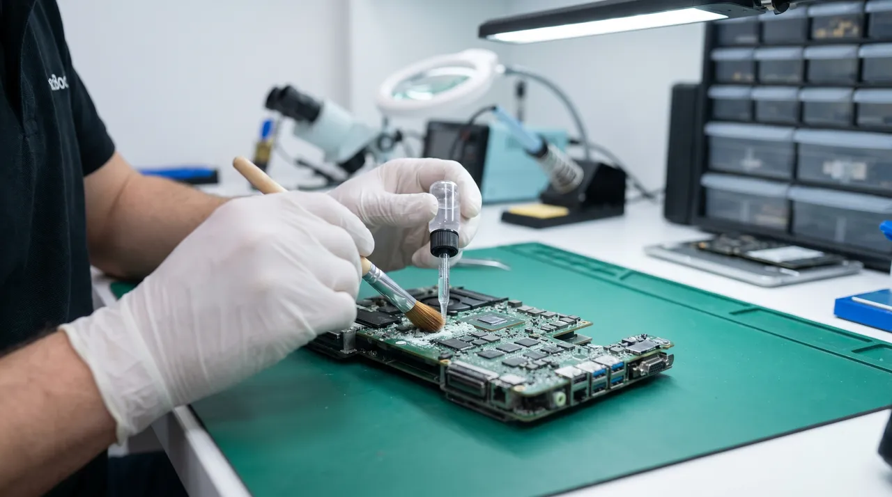 MacBook water damage repair AppleForce